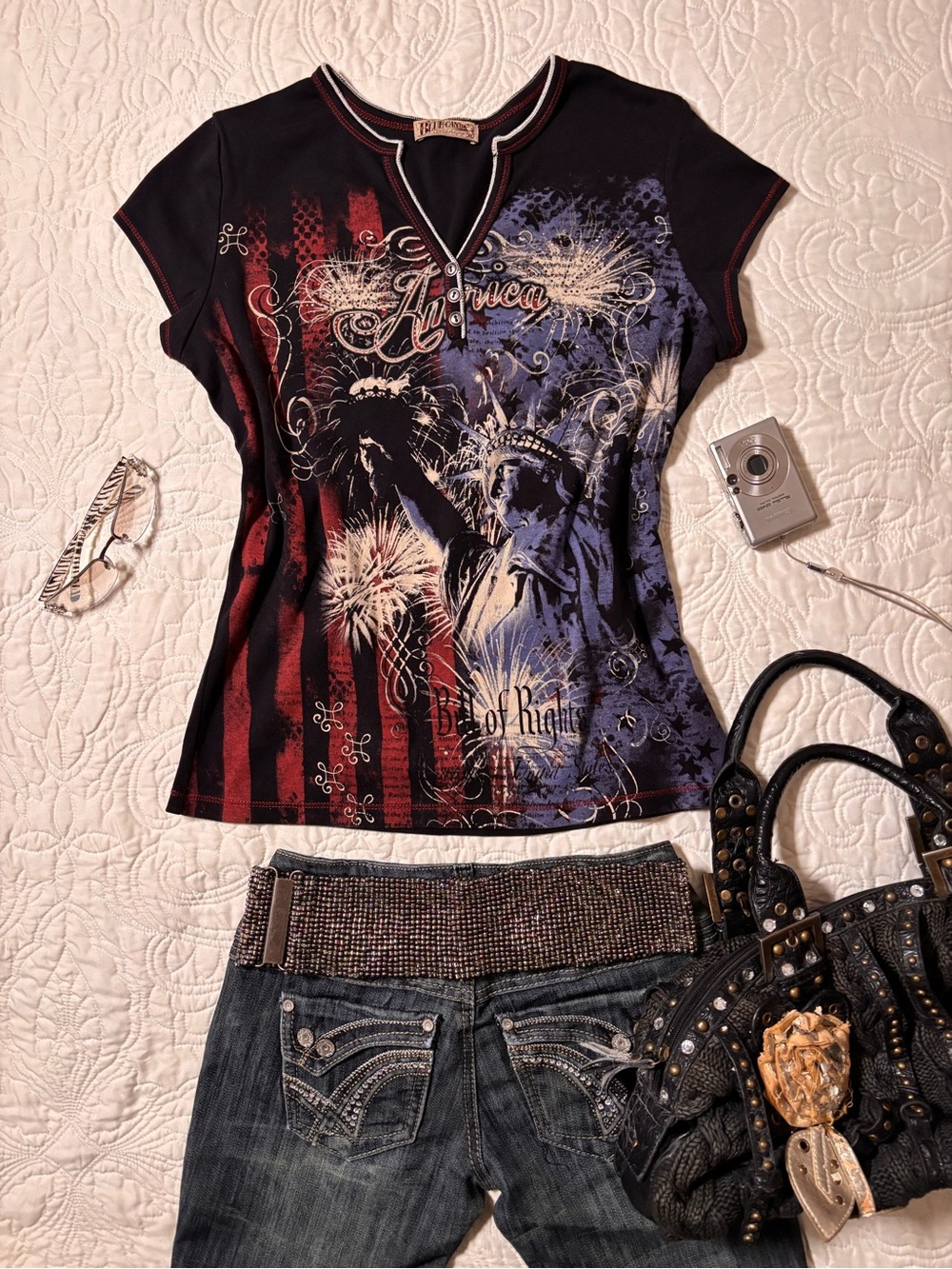 American Vintage Graphic Short Sleeve Tee